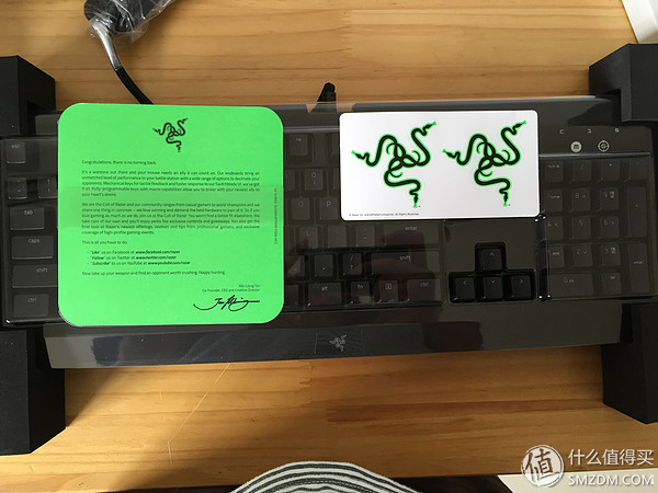 #本站首晒# 是时候充值一波信仰了：RAZER 雷蛇 黑寡妇 终极版 2016款 青轴版