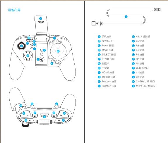 盖世小鸡G5手柄说明书 PDF版