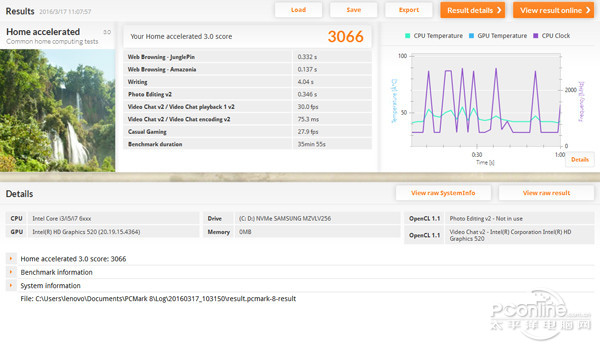 联想小新Air 13长期测试二:性能表现出色