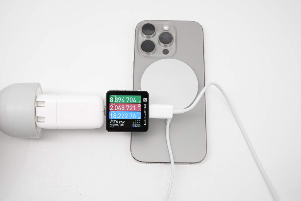 iPhone 16 Pro无线充电速度对比:25W与15W MagSafe仅快3分钟