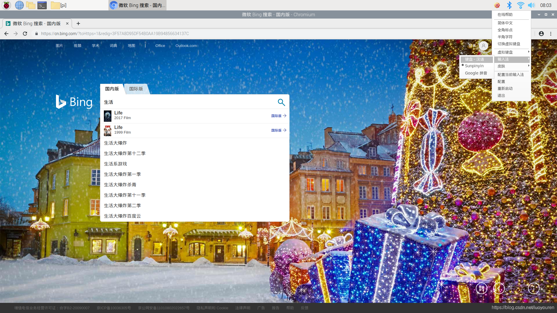 《用树莓派做点什么》-005-安装vim编辑器和中文输入法