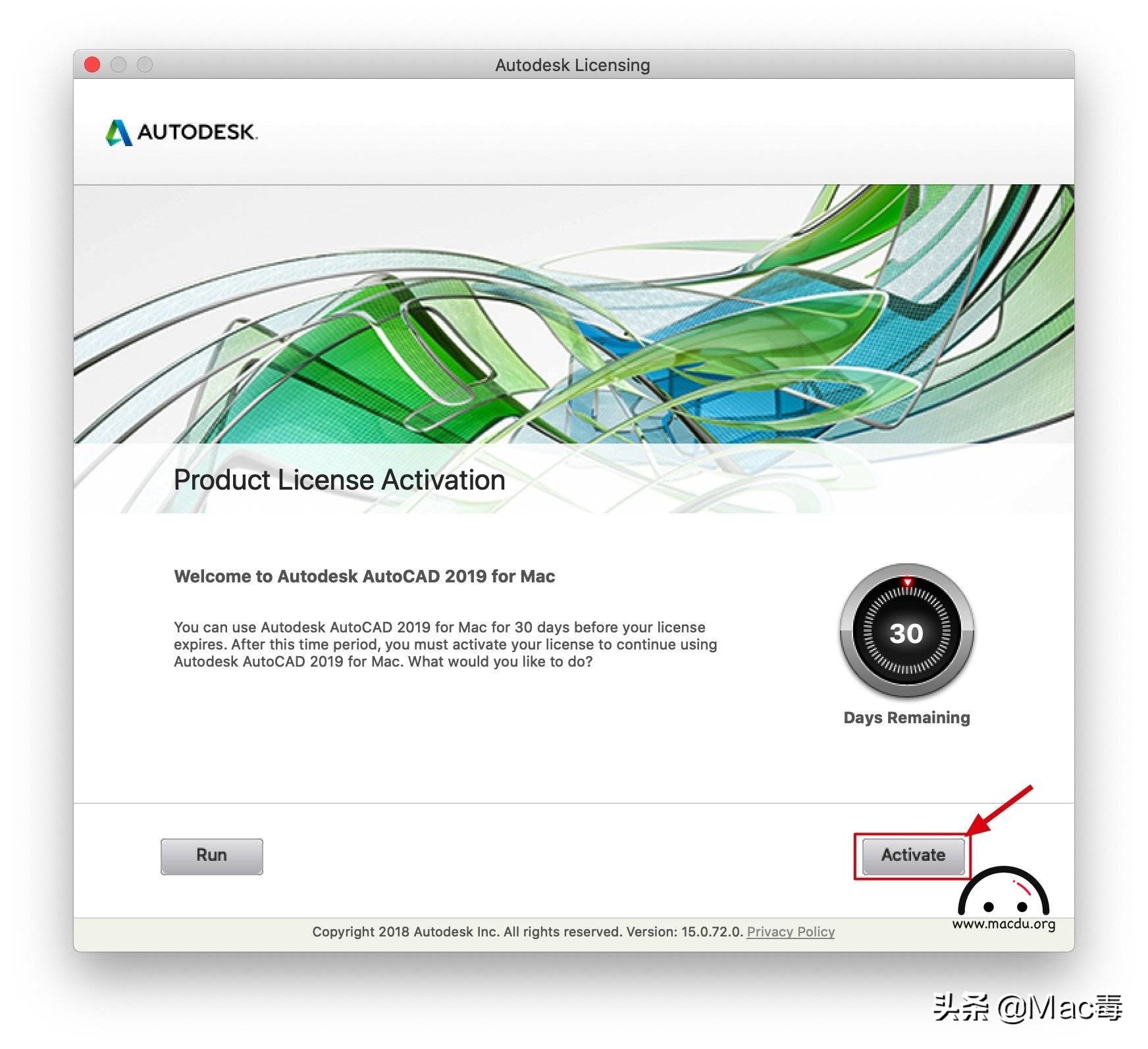 Autodesk AutoCAD 2019 for Mac v2019.0.1 中文汉化完整破解教程