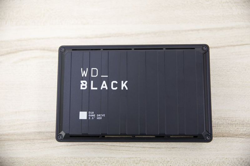 WD_BLACK D10西部数据8TB游戏外置硬盘评测