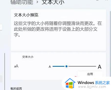win11字体变大怎么调小 win11字体大小调节方法