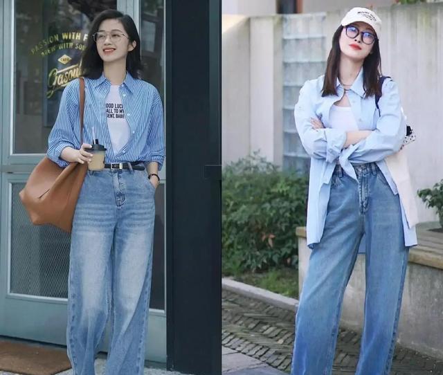 真正会穿的女人,不是衣服多,而是懂得选牛仔裤