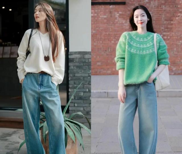 真正会穿的女人,不是衣服多,而是懂得选牛仔裤
