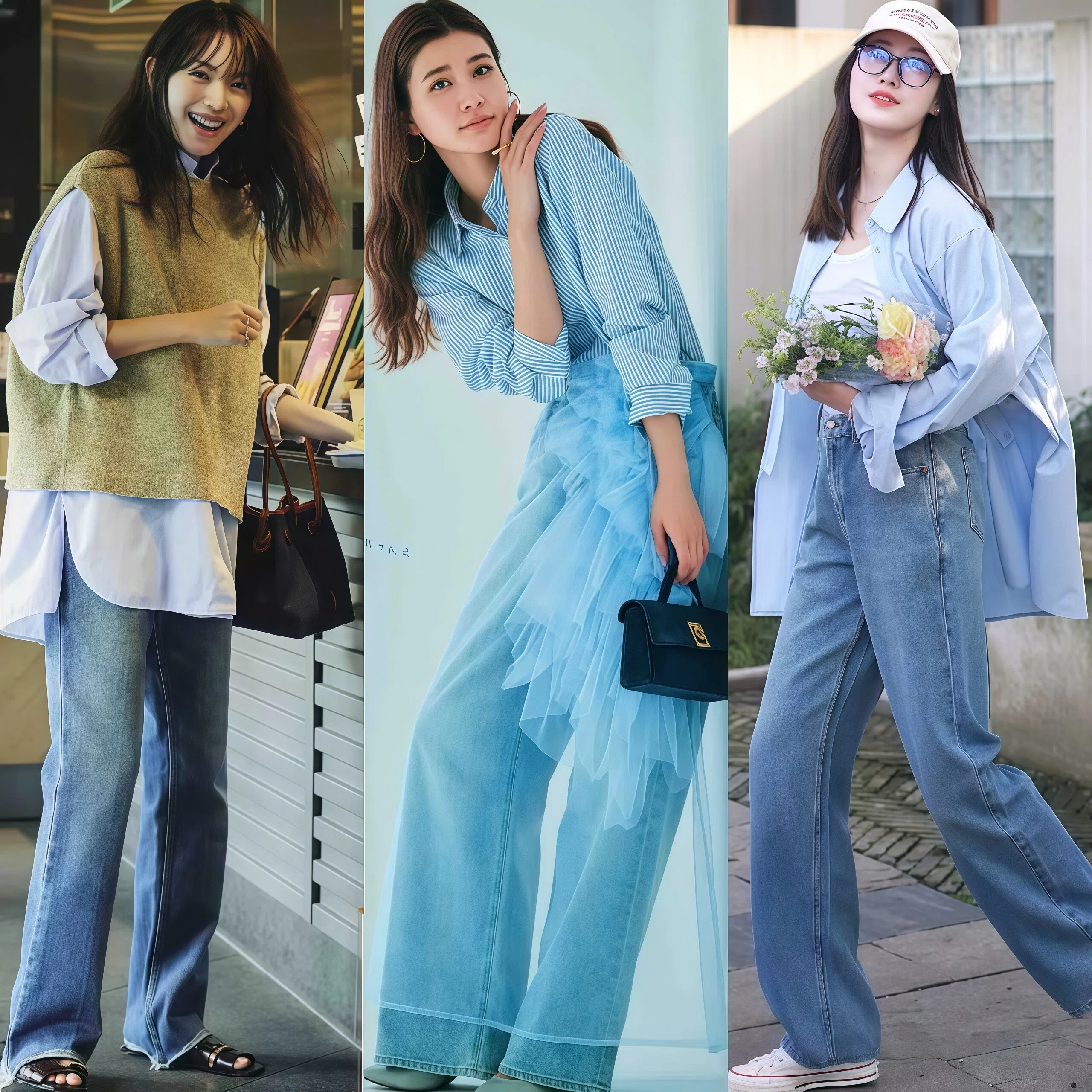 春天，简单百搭的“牛仔裤”如何穿得更时髦？这几个小技巧值得学