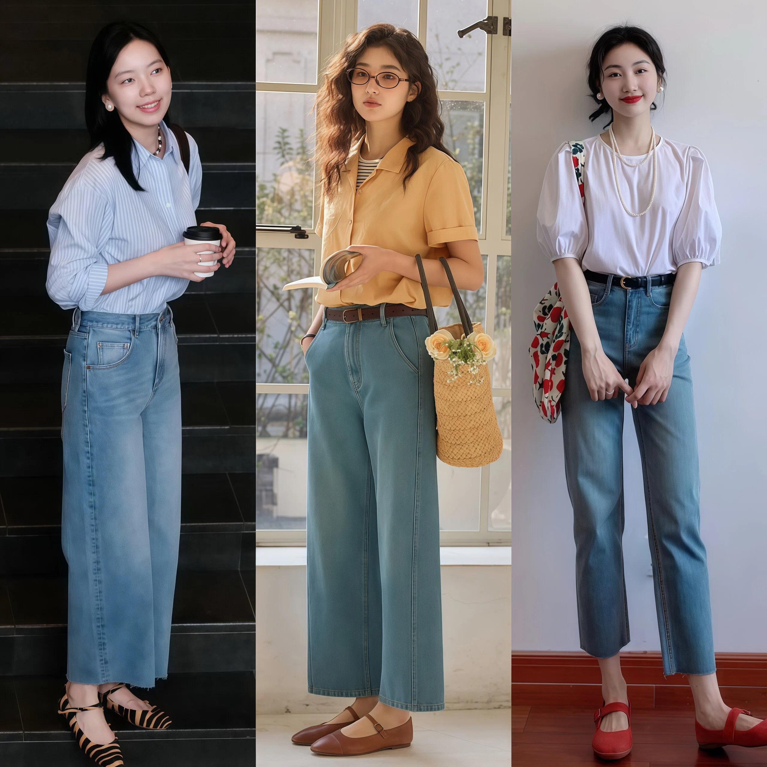 春天，简单百搭的“牛仔裤”如何穿得更时髦？这几个小技巧值得学