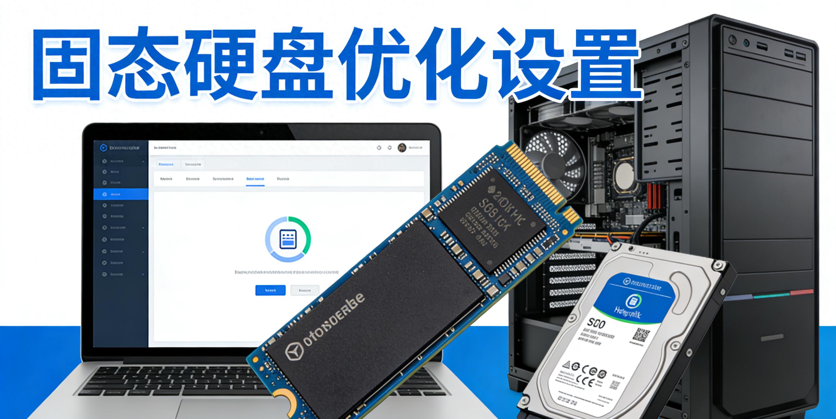 固态硬盘速度上不去？这4项设置一定要改，电脑快到像换新