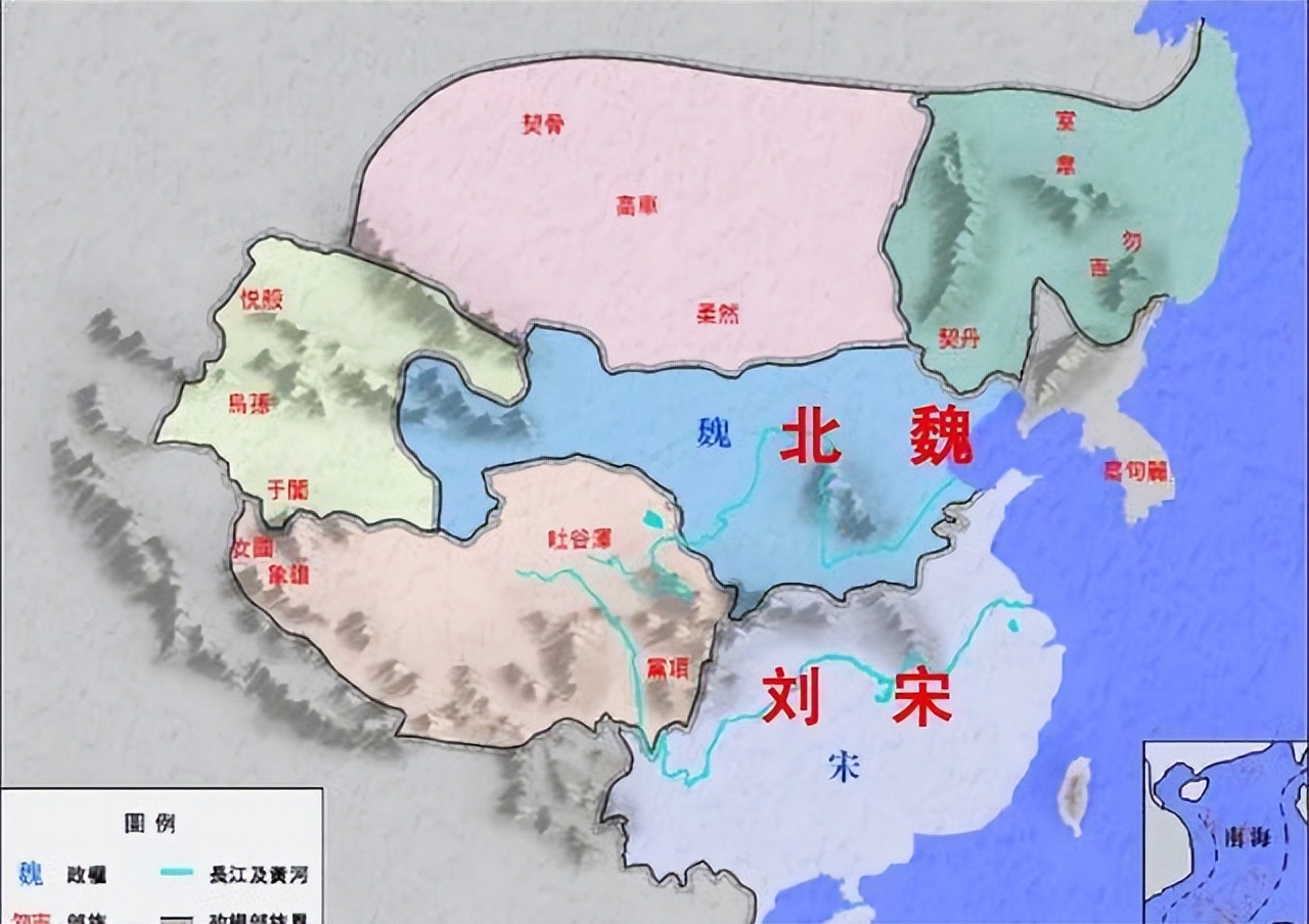 370年的魏晋南北朝，具体是怎么划分的？南北朝：我们比3国精彩