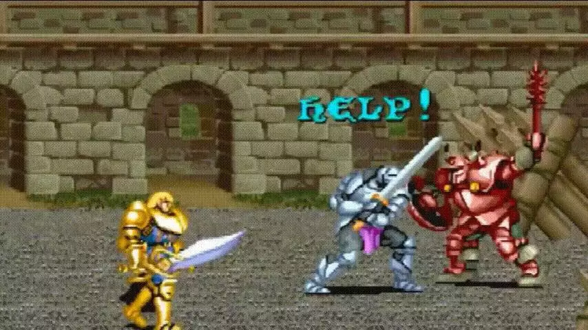 街机游戏圆桌武士究极隐藏技巧,大神为何总爱空放大招?