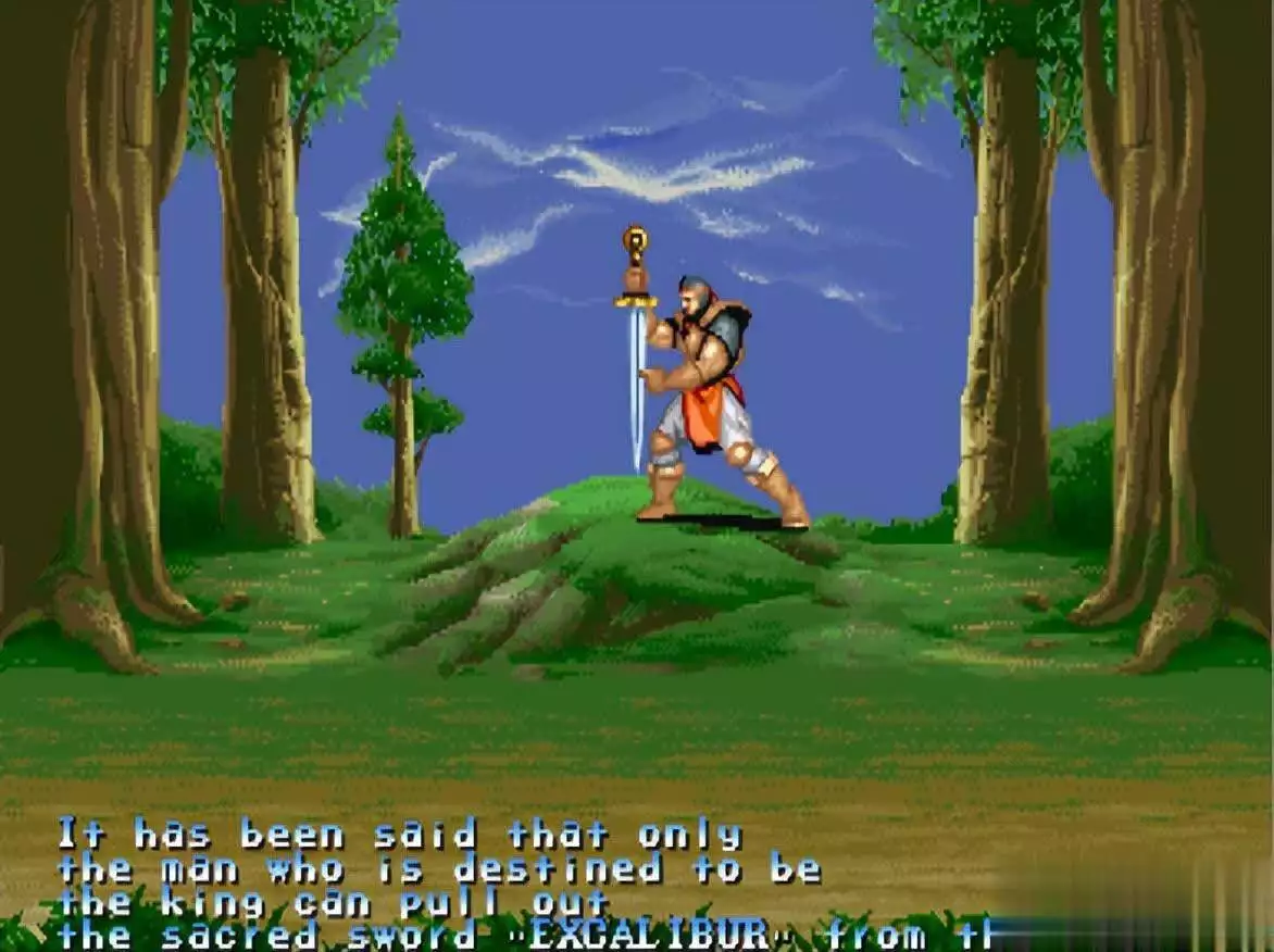 街机游戏圆桌武士究极隐藏技巧,大神为何总爱空放大招?