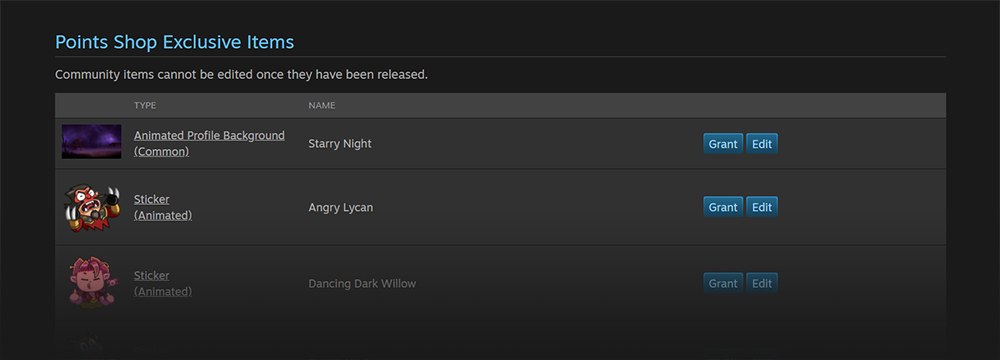 Steam 点数商店开发者工具现已推出