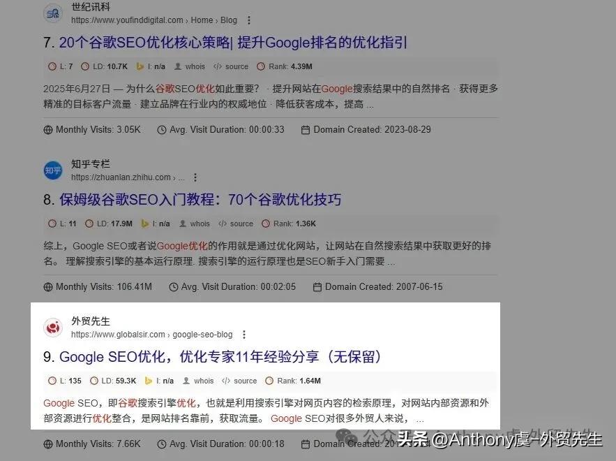 2025年SEO实战指南：提升排名不可错过的十大核心策略