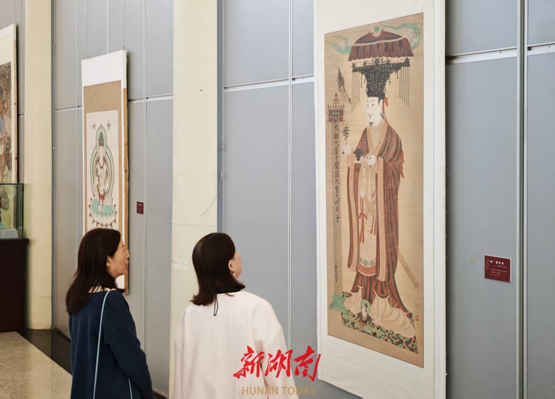 新展丨在长沙“湘遇”敦煌，专家解读壁画彩塑绚丽千年秘诀