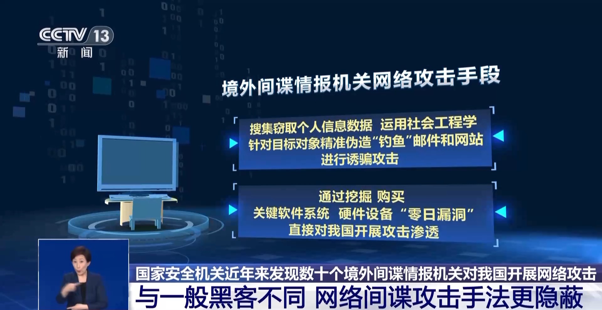 什么是网络间谍行为？境外间谍情报机关攻击目标都是哪里？一文了解