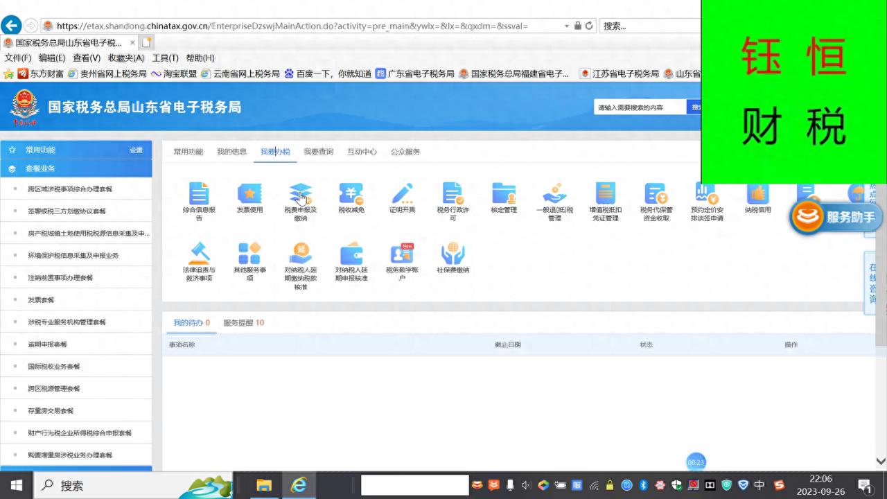 电子税务局申报记录查询及更正 #更正申报