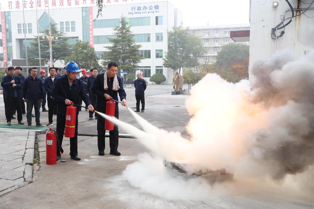 绷紧消防“安全弦”,运河煤矿护航冬季安全生产