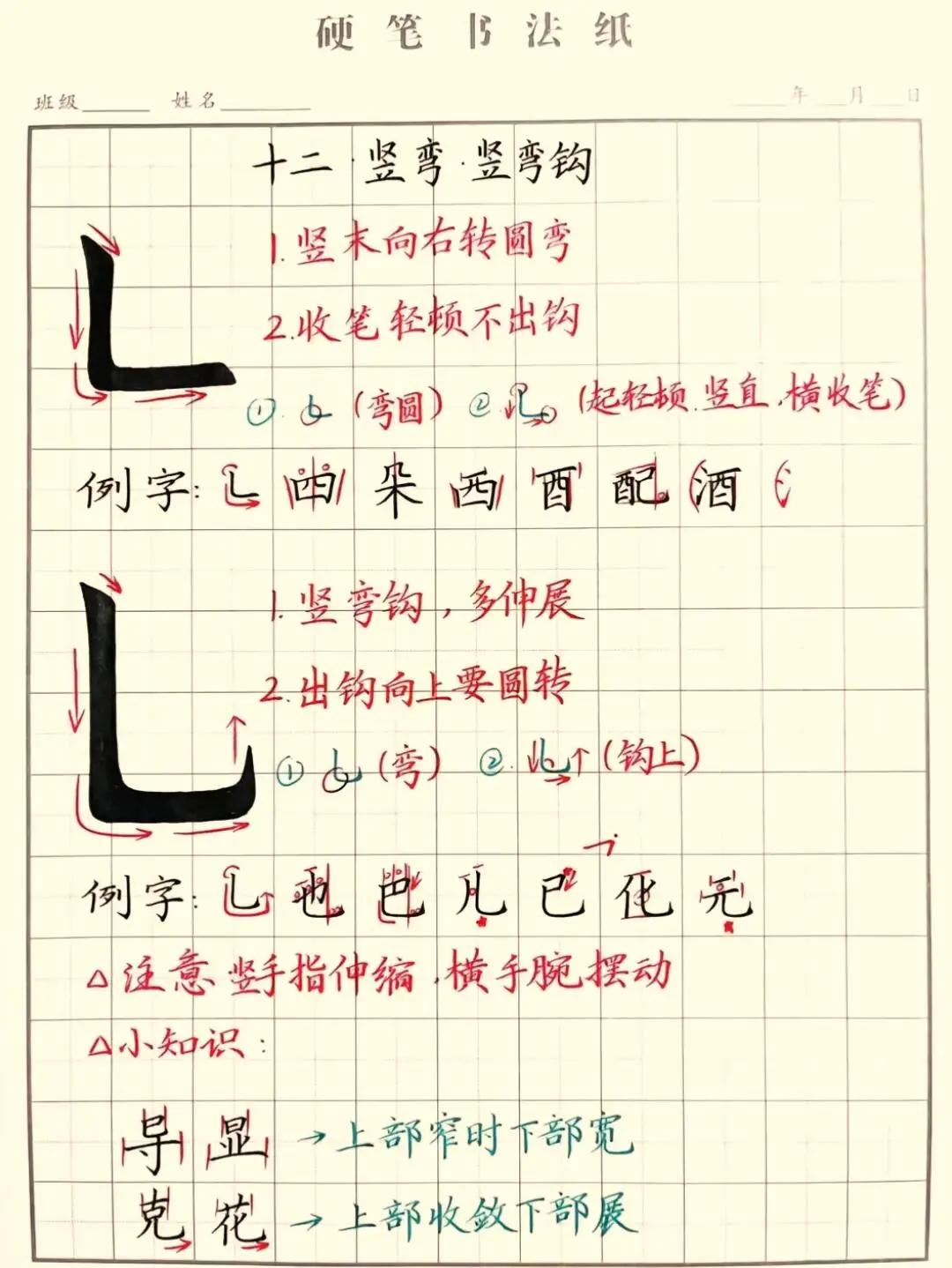 硬笔笔画：拆解方寸间的书写基本功