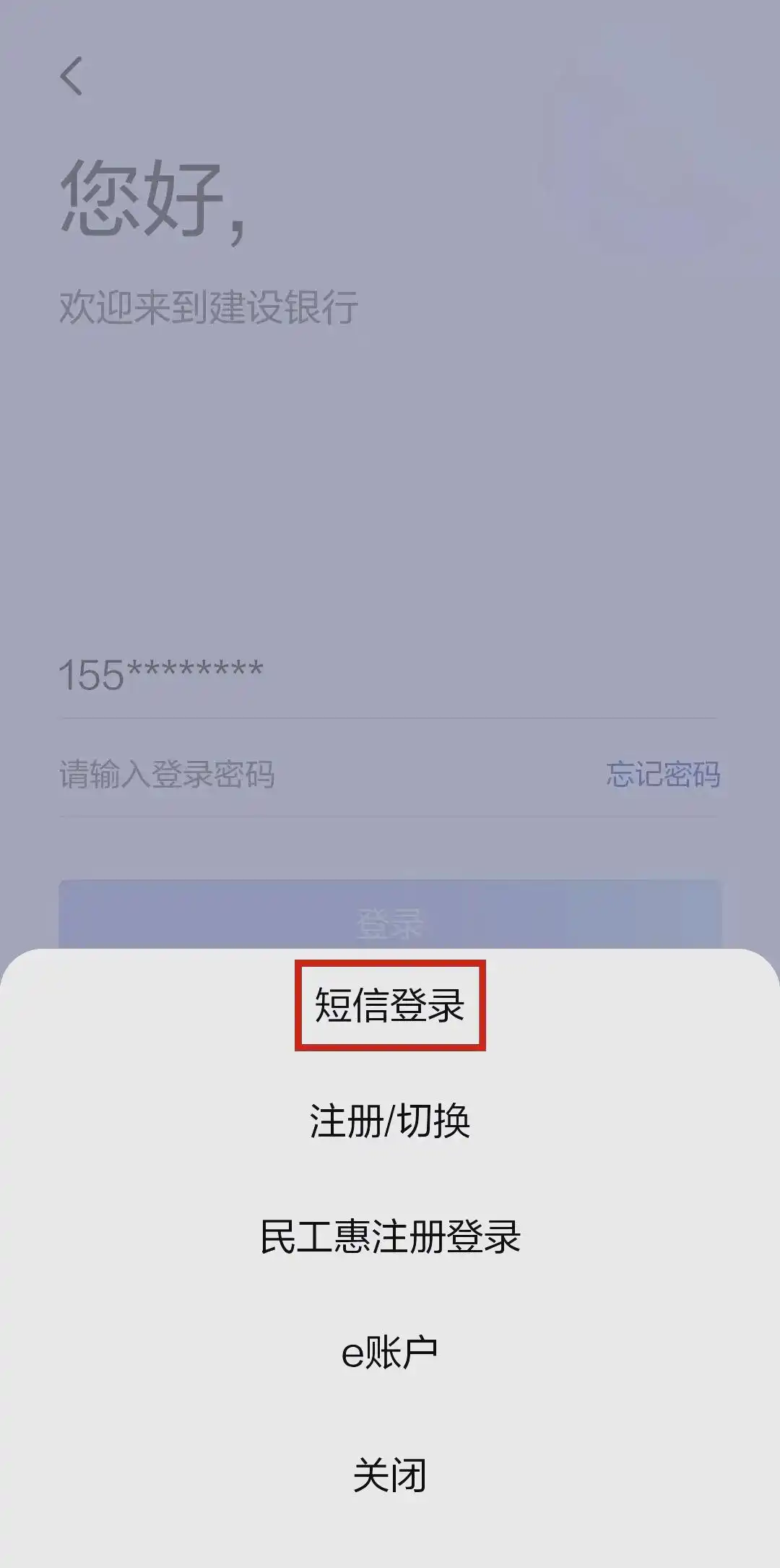 手机卡与短信双重认证：登录中国建设银行APP的简便方法