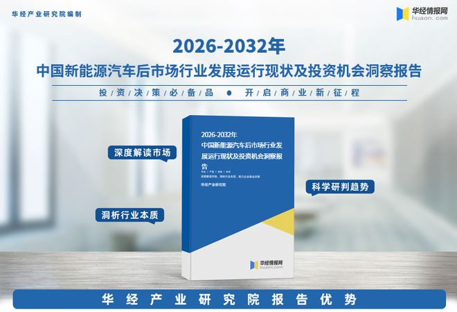 2026年中国新能源汽车后市场行业市场深度调查报告：服务模式、政策、市场规模、细分市场结构及竞争格局