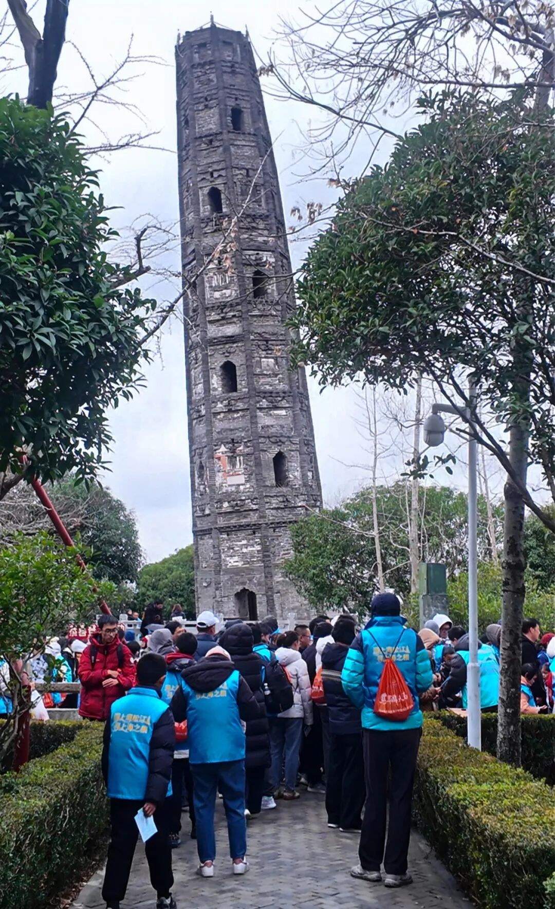 双山联动，共启新元：数千市民游客在“上海之根”登高迎新