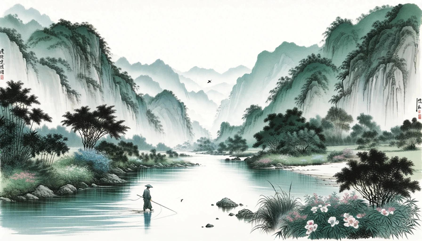 《桃花源记》-陶渊明（晋）