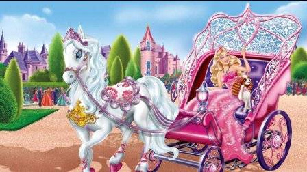 芭比公主之钻石城堡之美人鱼 芭比之真假公主