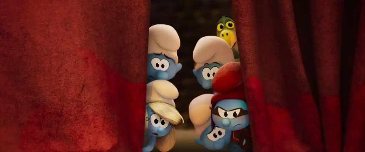 童年伙伴来了，电影《魔法蓝精灵》7月18日萌力全开