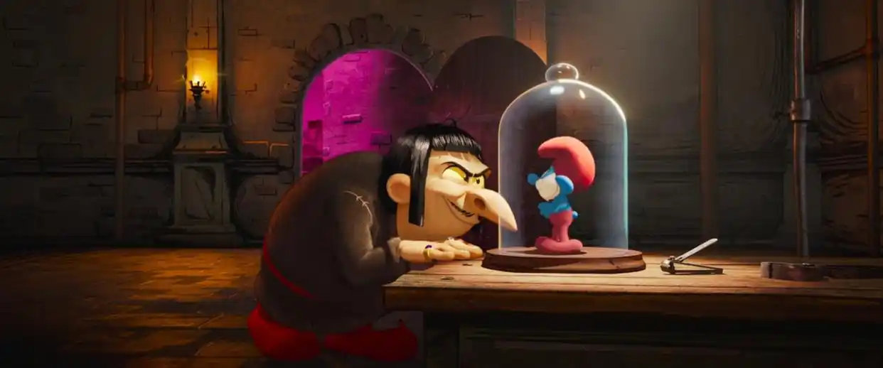 童年伙伴来了，电影《魔法蓝精灵》7月18日萌力全开