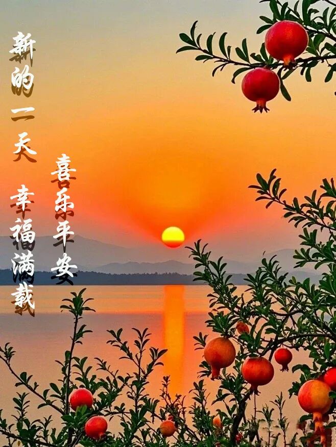 今日最新版早上好表情图片大全，金秋岁月，平安幸福