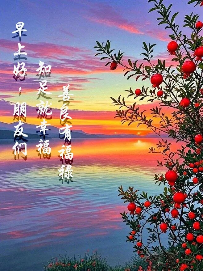 今日最新版早上好表情图片大全，金秋岁月，平安幸福