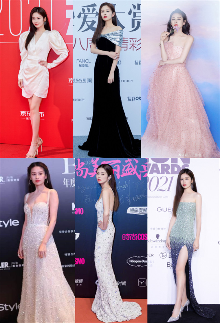 北京时装周,颖儿吉娜仙女裙甜美,姚安娜国风礼服大气却增龄?