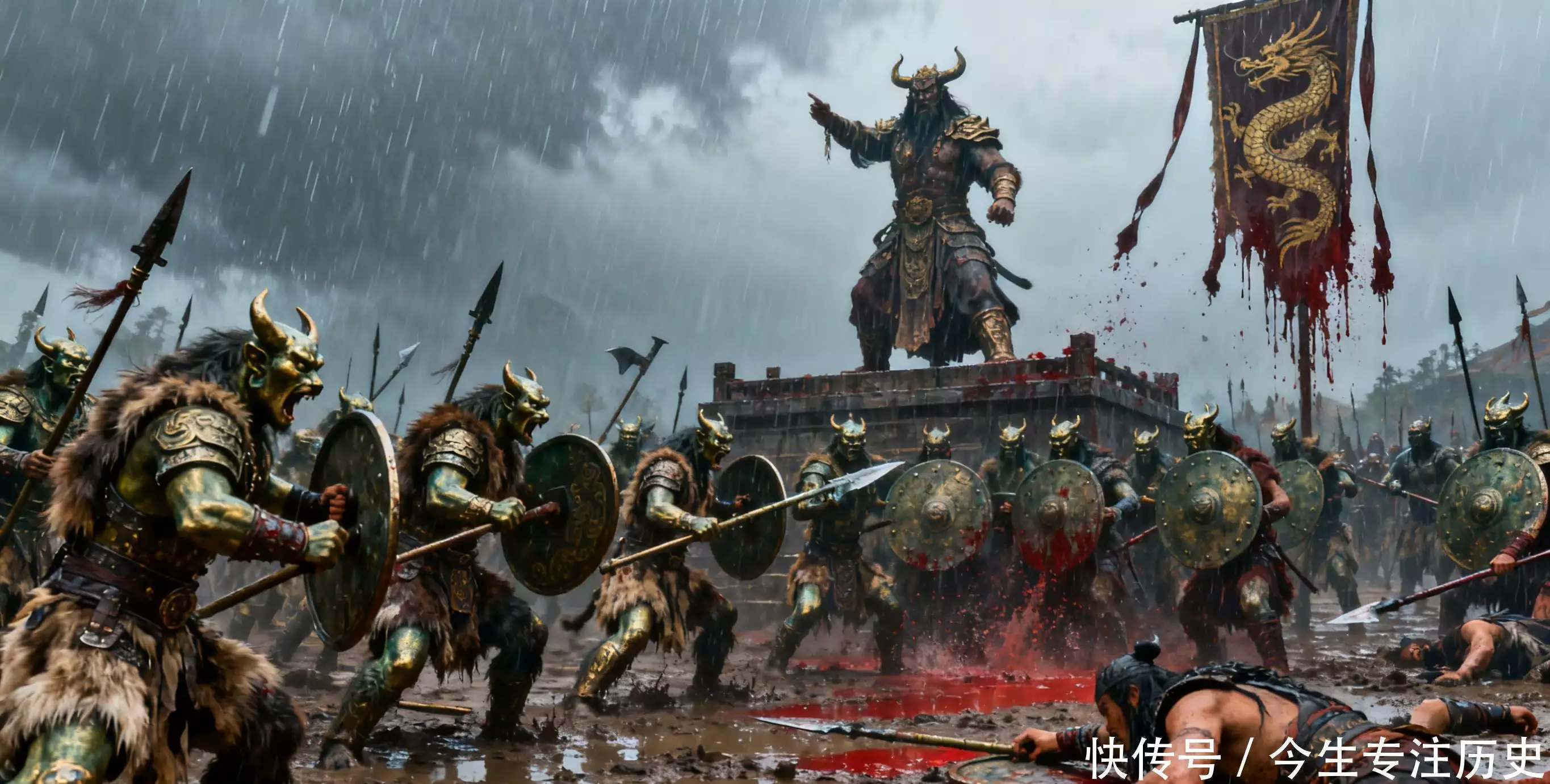 涿鹿惊世：应龙吞江覆九黎，女魃焚穹诛蚩尤！神战之华夏开天密码