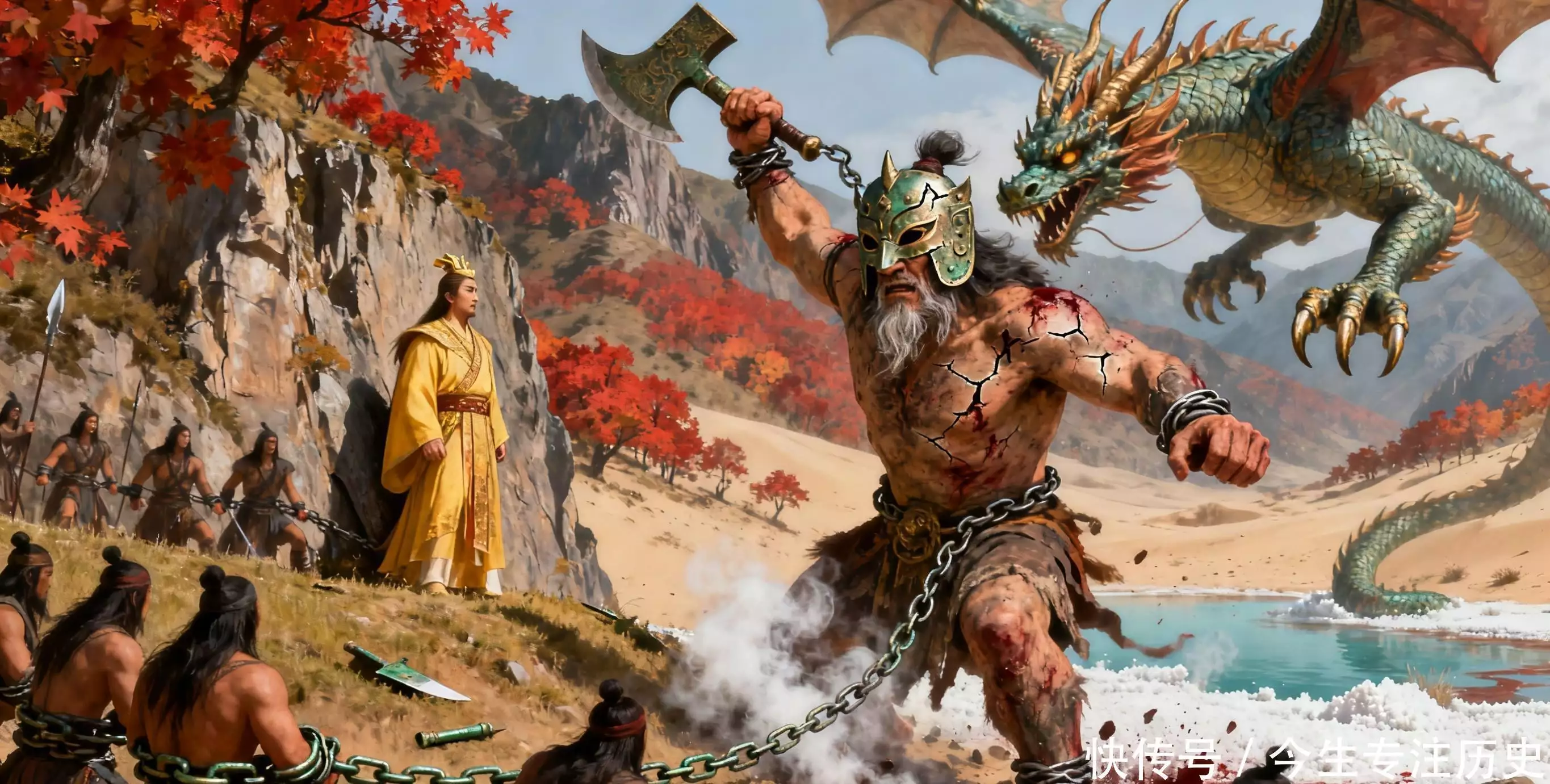 涿鹿惊世：应龙吞江覆九黎，女魃焚穹诛蚩尤！神战之华夏开天密码