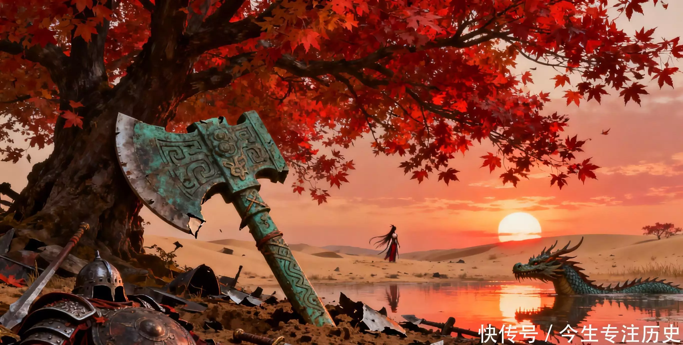 涿鹿惊世：应龙吞江覆九黎，女魃焚穹诛蚩尤！神战之华夏开天密码