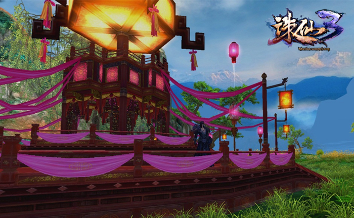 《诛仙3》灯海流波 元宵节新服本周五开启