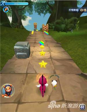 天天酷跑3D精英萌宠大陆 第7关三星通关攻略