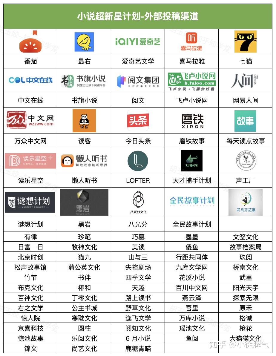 新人去哪个小说网站写小说好？