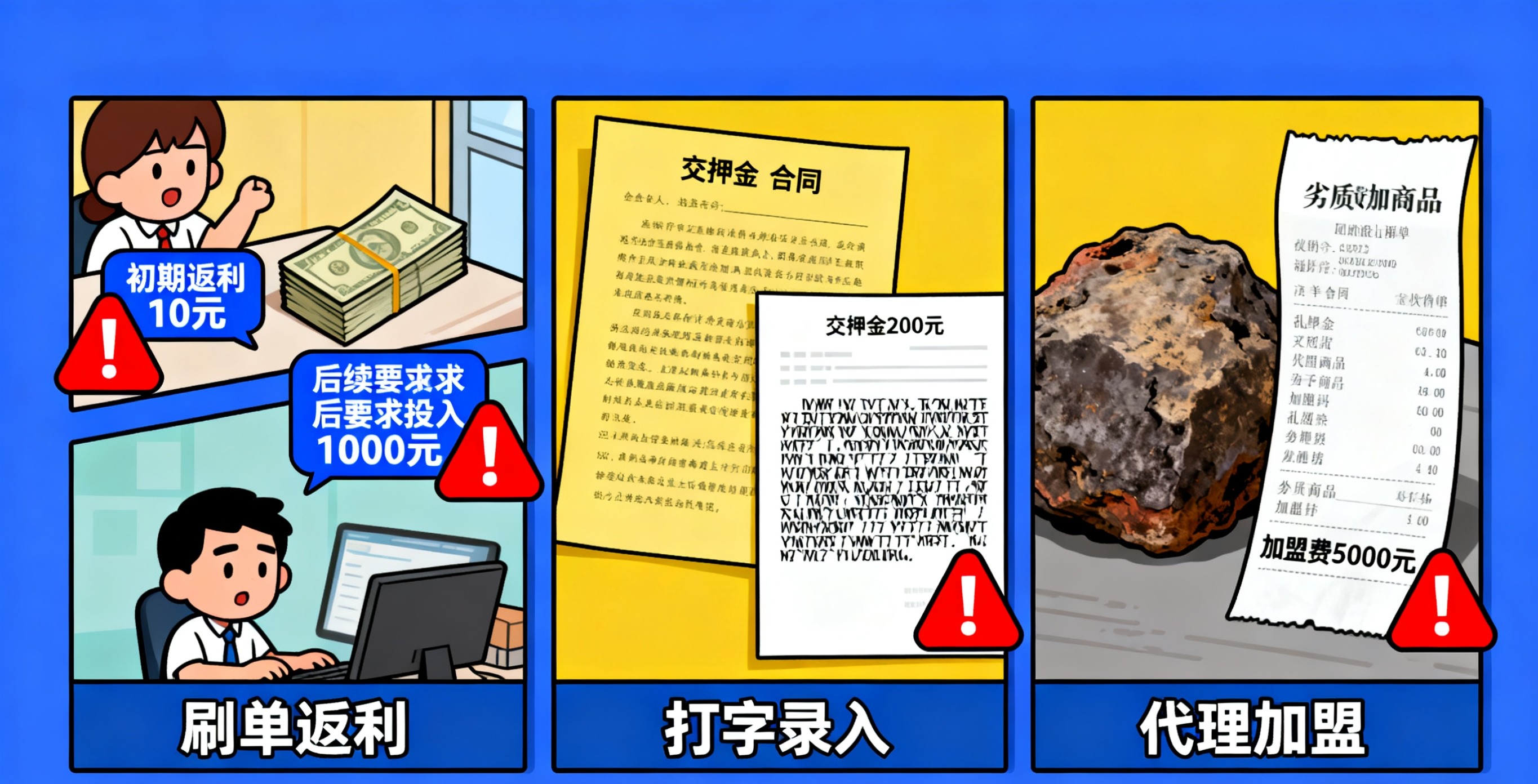 别再上当！网上兼职骗局的套路，你中招了吗？