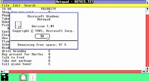 备受吐槽的系统自带记事本“Notepad”