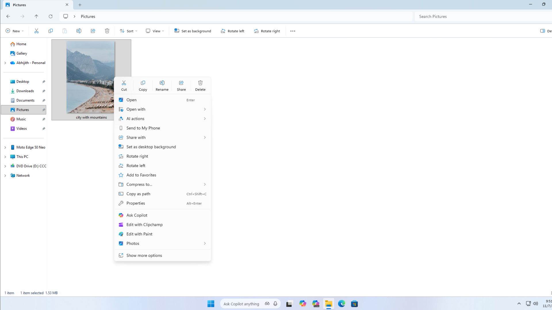 微软 Win11 右键菜单遇 BUG：图片、视频等都能用记事本“编辑”