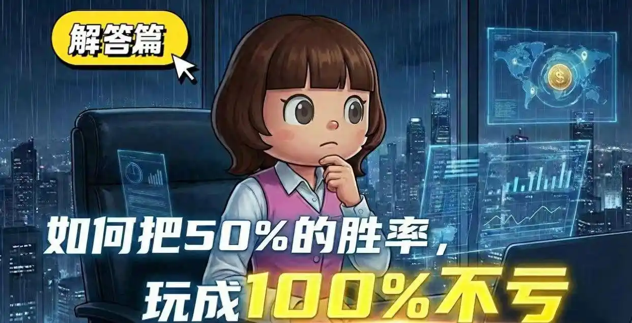 让巴菲特都痴迷的作弊码：如何把50%的胜率，玩成100%不亏？