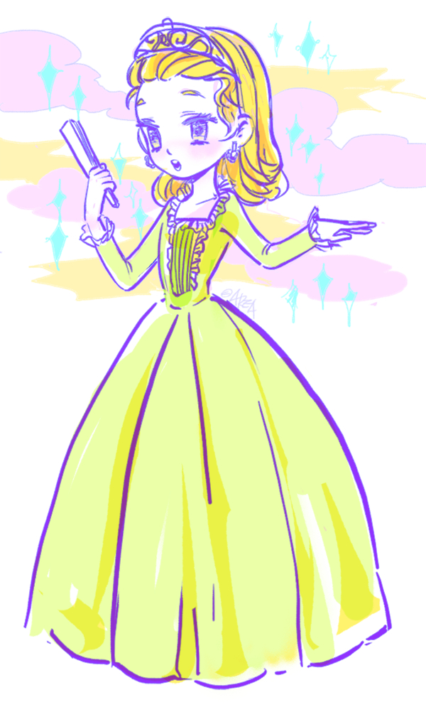 小公主苏菲亚同人美图 安柏和苏菲亚 你一定会喜欢！