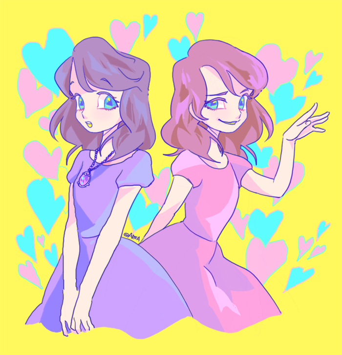 小公主苏菲亚同人美图 安柏和苏菲亚 你一定会喜欢！