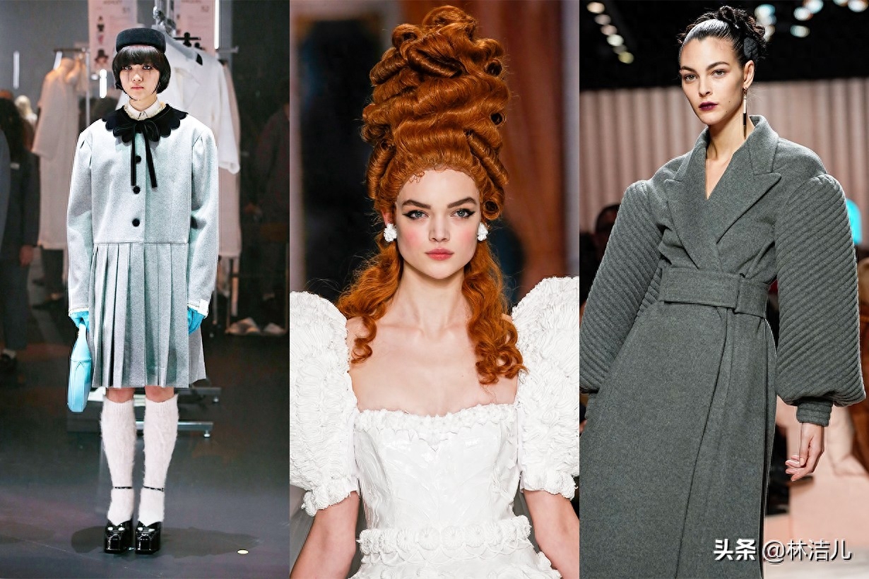 彩绘妆、黑泪痕、玛丽皇后发髻，米兰时装周上这些妆发也太浮夸了