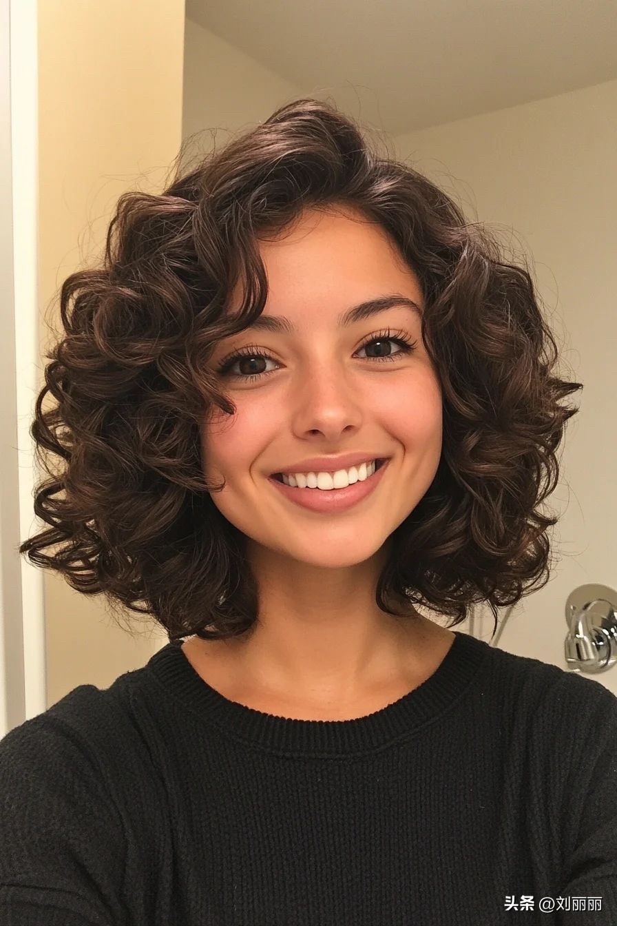 从好莱坞片场到街头，羊毛卷短发，凭什么成了复古审美的新刚需