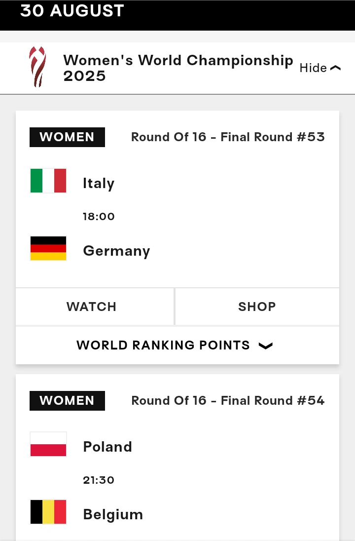 最新世界排名:荷兰跻身top8,中国女排下降1位被日本反超!附赛程