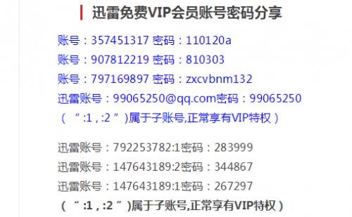 迅雷破解版？免费VIP、无限加速、共享账号，这些套路要注意