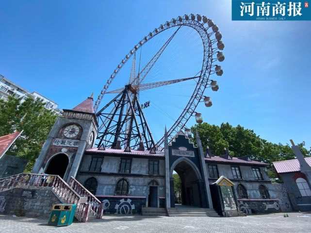 再探郑州世纪欢乐园：曾经忙碌的游乐设施如今一片萧瑟，恍如隔世…